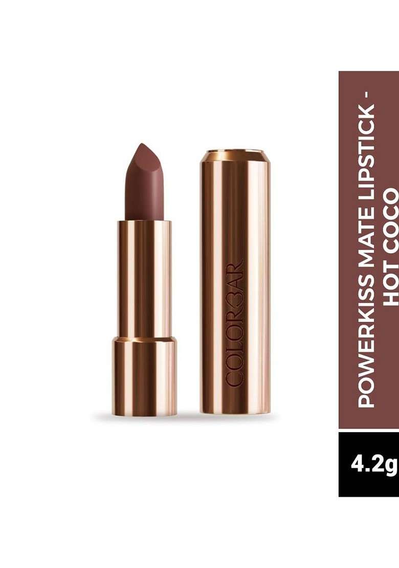 Colorbar Powerkiss Matte Lipstick 4 2G Hot Coco - Indya