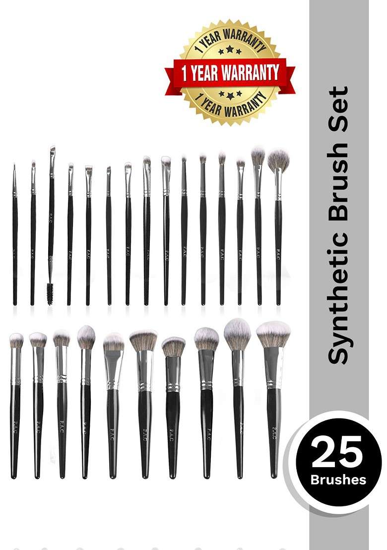 Pac Synthetic Series 25 Brushes - Indya