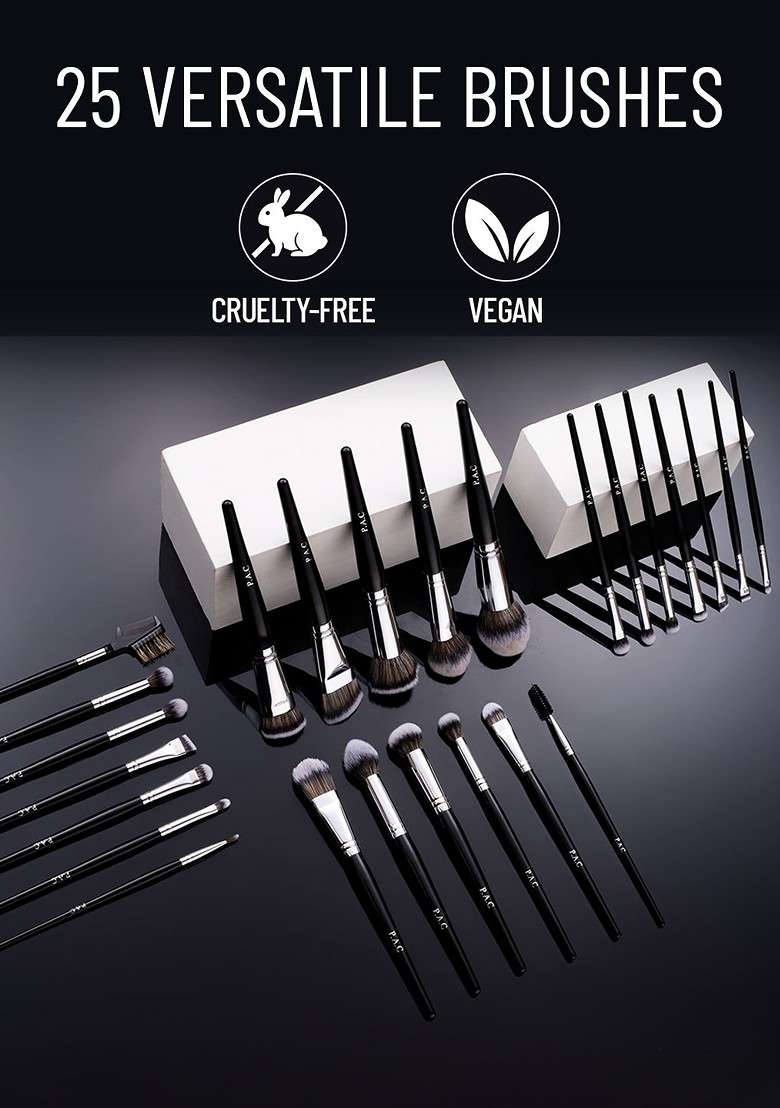 Pac Synthetic Series 25 Brushes - Indya