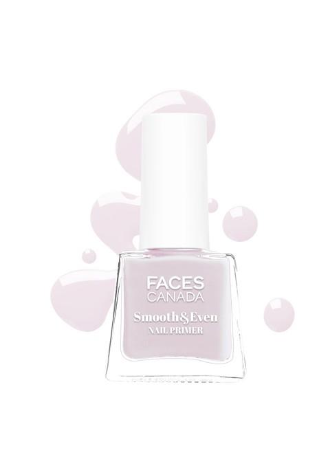Faces Canada Smooth Even Nail Primer With Vitamin E Rose Quartz 5Ml Pink