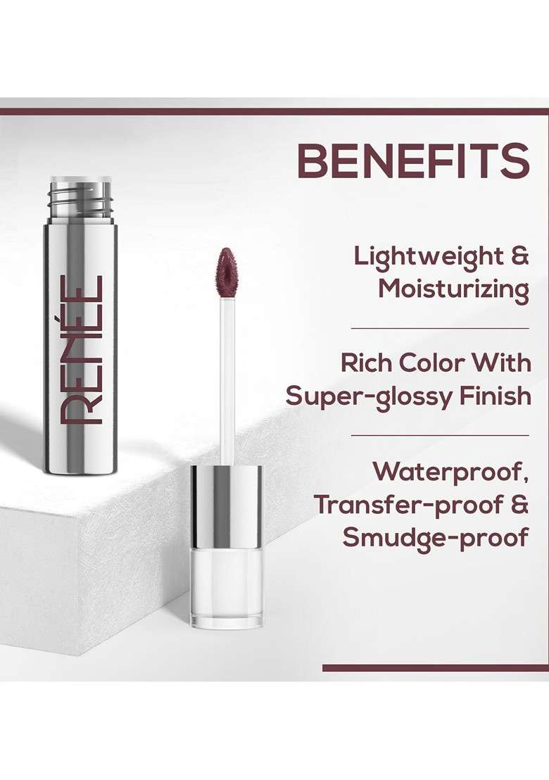Renee Gloss Stay Transfer Proof Liquid Lip Color 3 5Ml Hannah - Indya