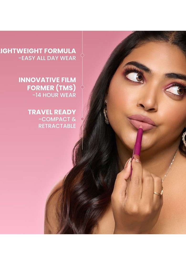 Typsy Beauty Twist Pout X Lipstick Lip Liner Very Demure - Indya