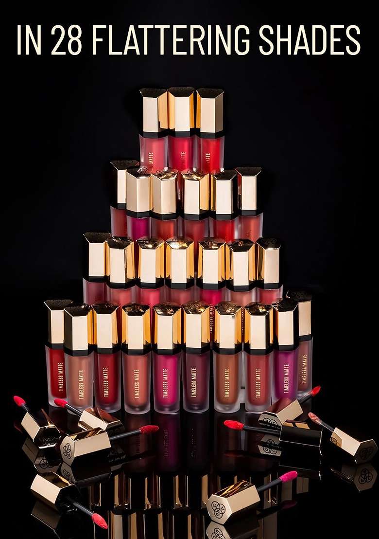 Pac Timeless Matte Waterproof Long Lasting Liquid Lipstick 6 5Ml Posh - Indya