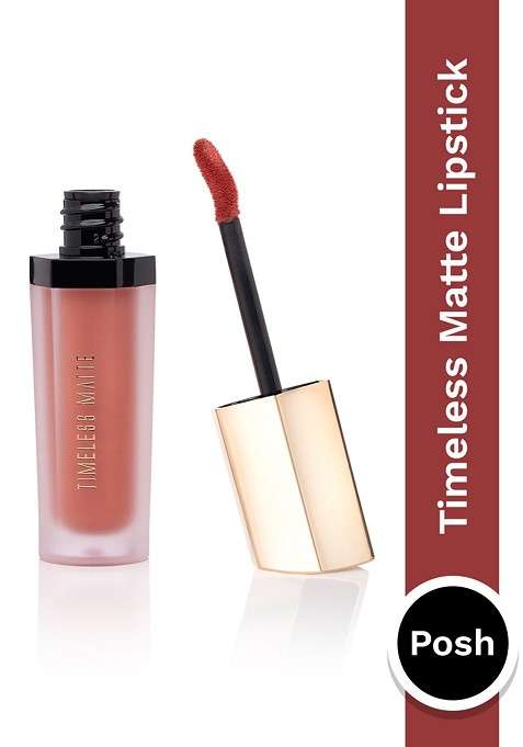Pac Timeless Matte Waterproof Long Lasting Liquid Lipstick 6 5Ml Posh