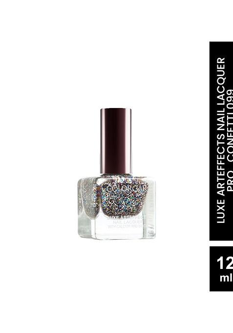 Colorbar Luxe Arteffects Nail Lacquer 12Ml Pro Confetti 99