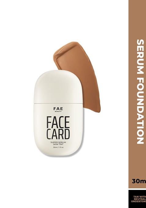 Fae Beauty Face Card Super Serum Skin Tint Foundation 30 Ml 52N Neutral