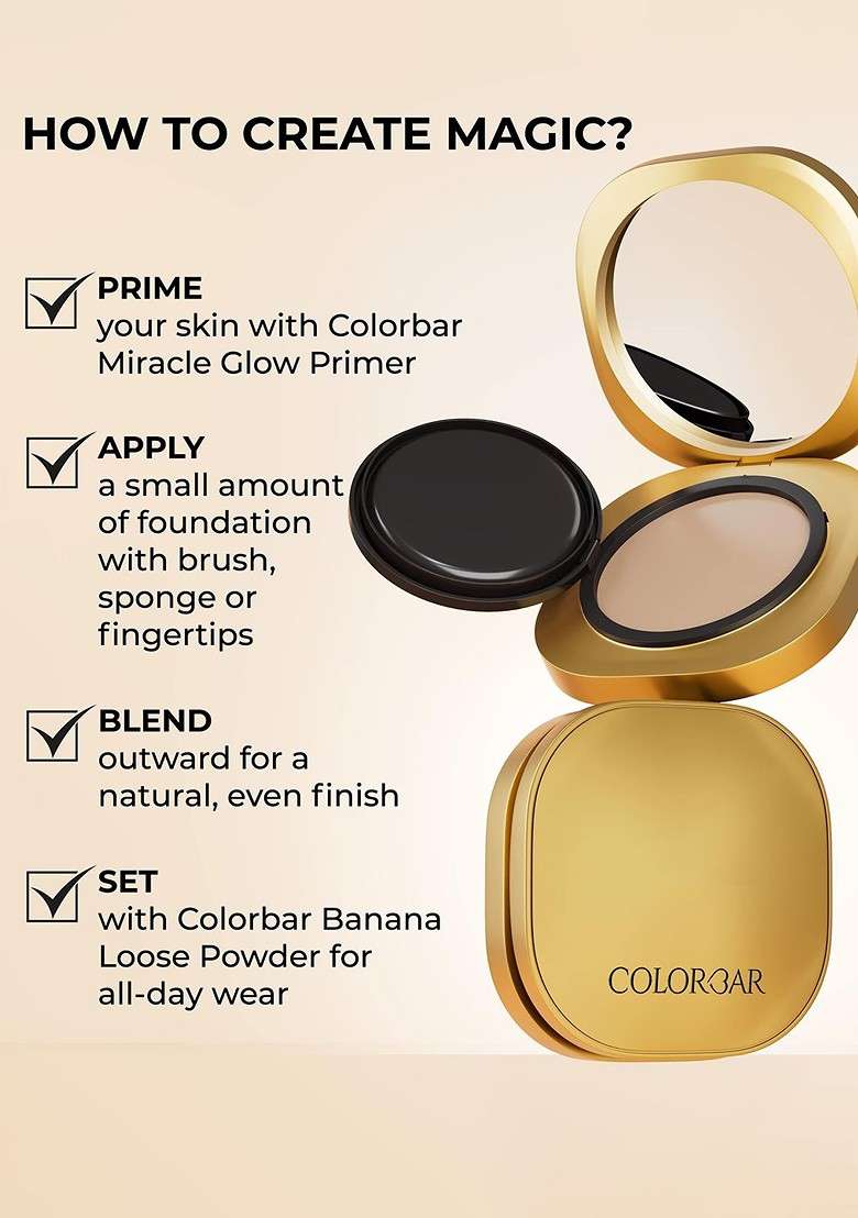 Colorbar Amino Healthy Glow 4 In 1 Foundation 20 G Hg 8 - Indya