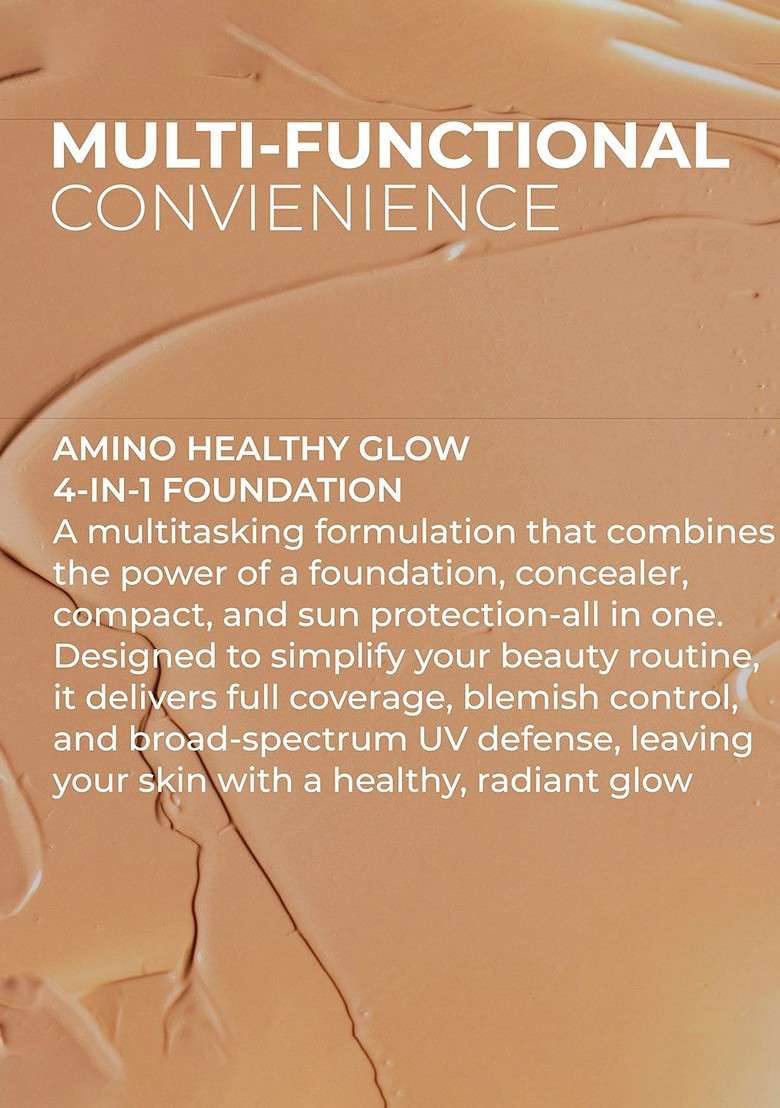 Colorbar Amino Healthy Glow 4 In 1 Foundation 20 G Hg 11 - Indya