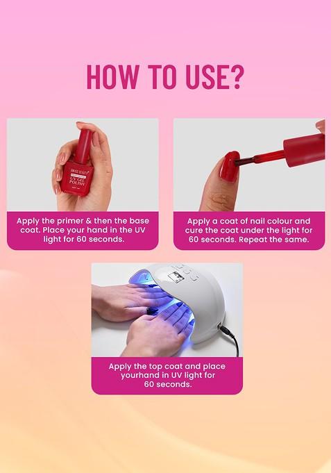 Swiss Beauty Professional Uv Gel Nail Polish 15Ml Shade 40