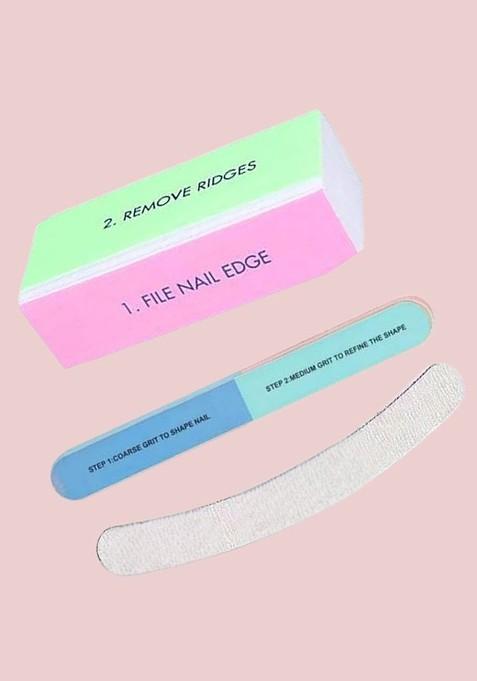 Basicare Nail Buffer Block For Smooth Glossy Nails