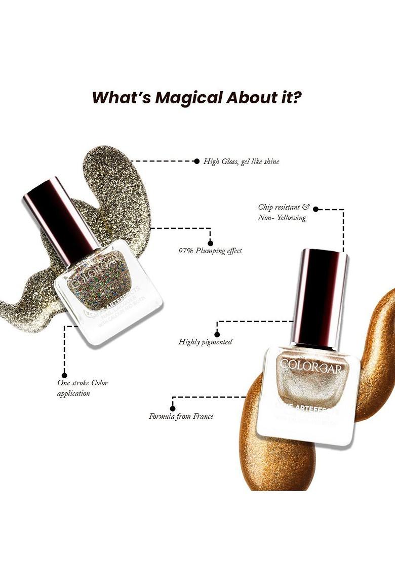 Colorbar Luxe Arteffects Nail Lacquer 12Ml Pro Silver Jubilee 93