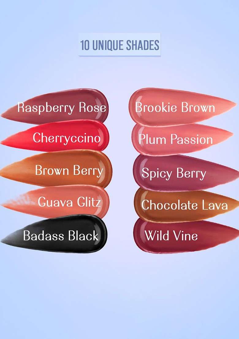 Lovechild Masaba Lip Gelato Tinted Oil With Vitamin E 5 Ml Brookie Brown - Indya