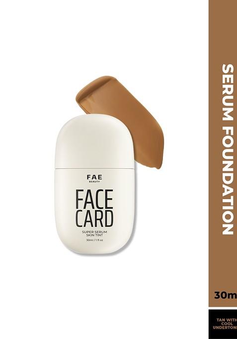 Fae Beauty Face Card Super Serum Skin Tint Like Foundation 30 Ml 60C Cool