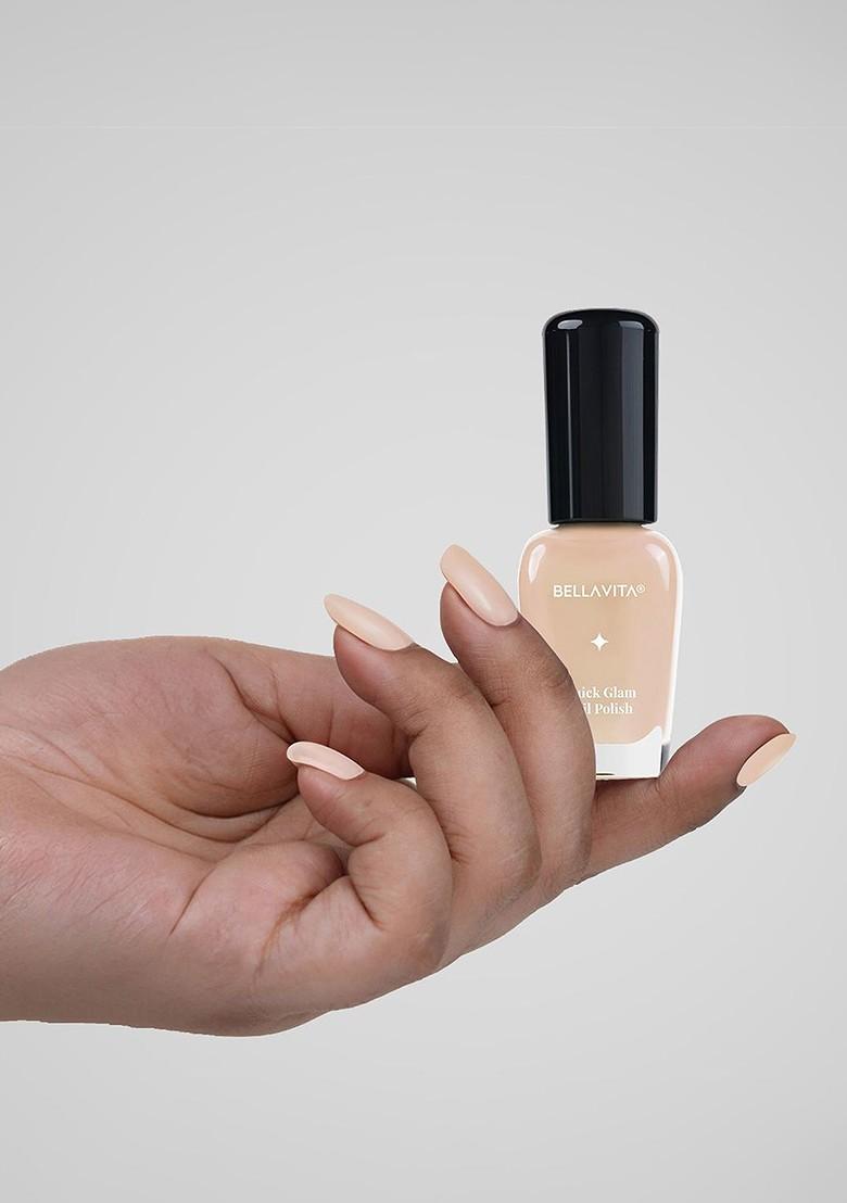 Bella Vita Organic Quick Glam Long Lasting Nail Polish 10 Ml Shade Second Skin
