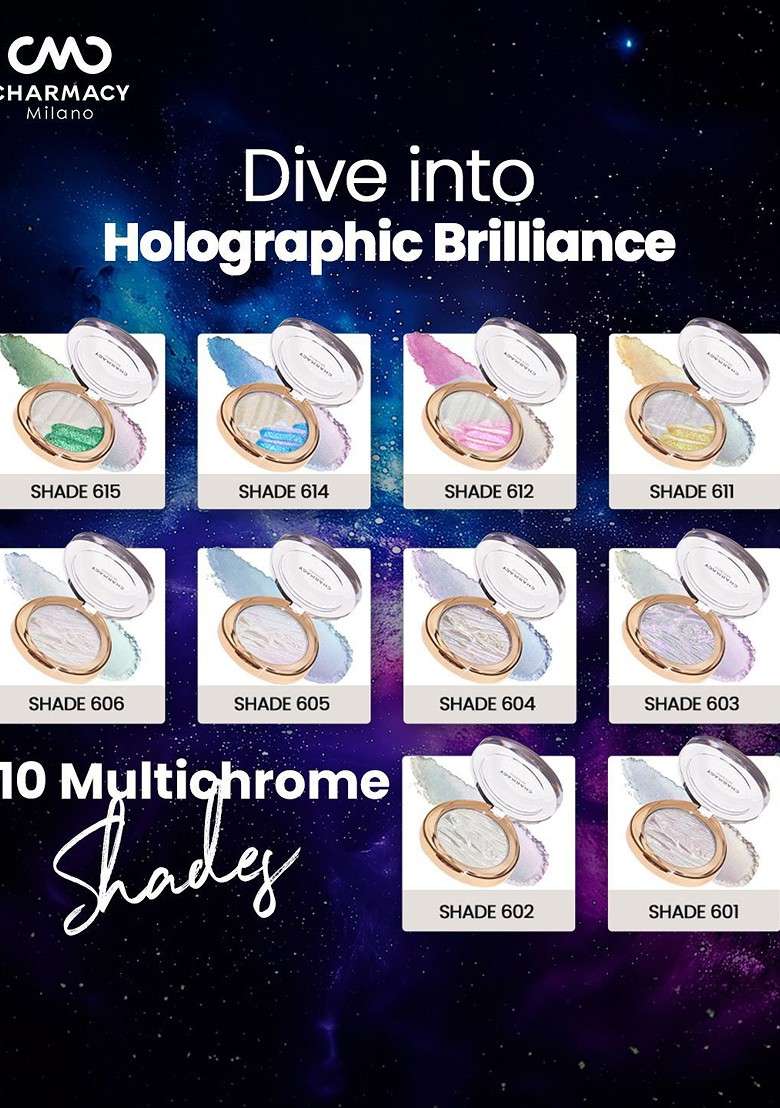 Charmacy Milano Star Dust Highly Pigmented Long Stay Highlighter 4 2G 614 - Indya