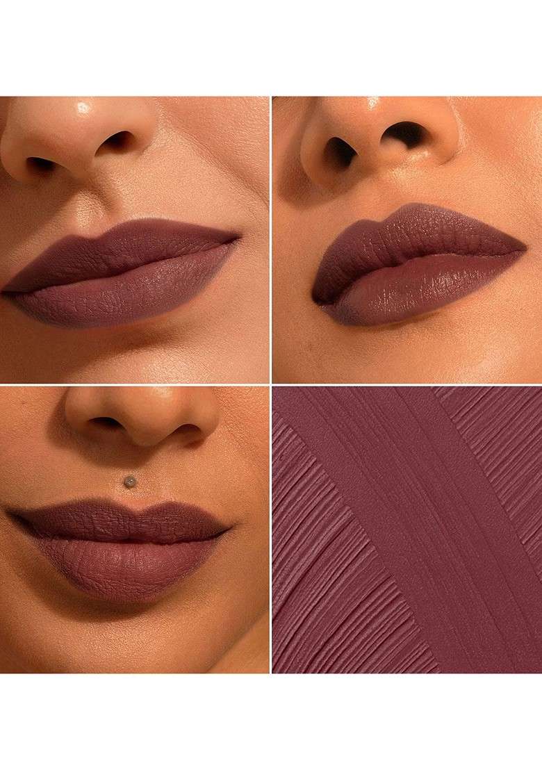 Pilgrim High Impact Comfortable Matte Lipstick 4 G Nude Cafe 02 - Indya
