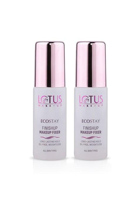 Lotus Make Up Set Of 2 Ecostay Finishup Makeup Fixer 70 Ml Each