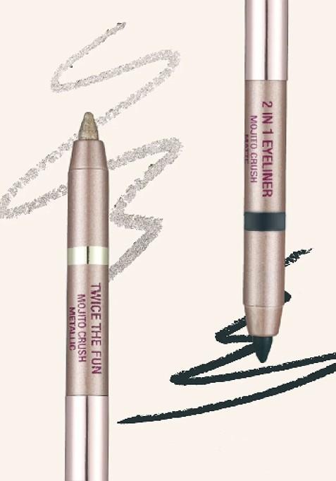 Typsy Beauty Twice The Fun Double Ended Eyeliner Eyeshadow 10G Mojito Crush 03