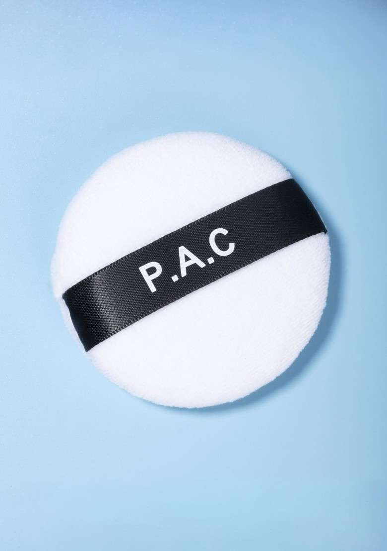 Pac Medium Cotton Puff Round White 1 Pc - Indya