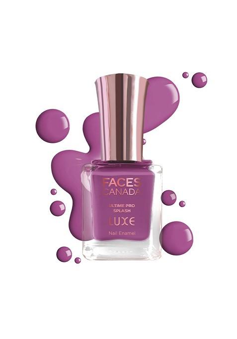 Faces Canada Ultime Pro Splash Luxe Nail Enamel 12Ml Purple Punch L51