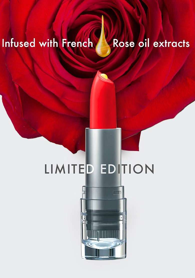 Lakme Forever Matte Long Lasting Lipstick With French Rose Oil Ext 4 5G Mauve Spice - Indya