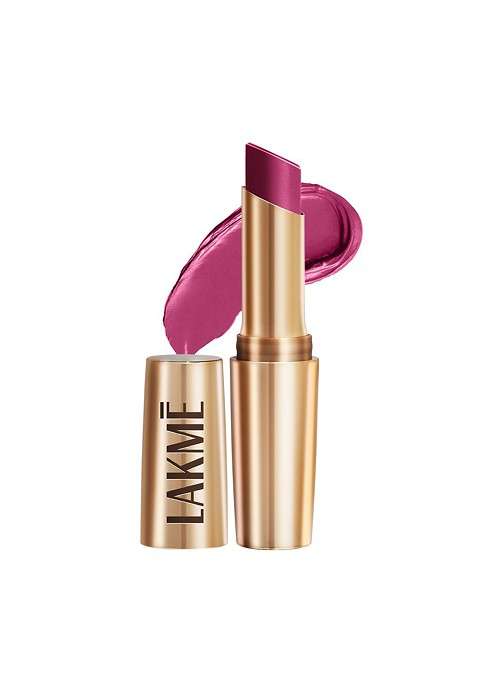Lakme 9To5 Powerplay Priming Matte Lipstick With Vit E Lasts 16Hr 3 6G Plum Pick