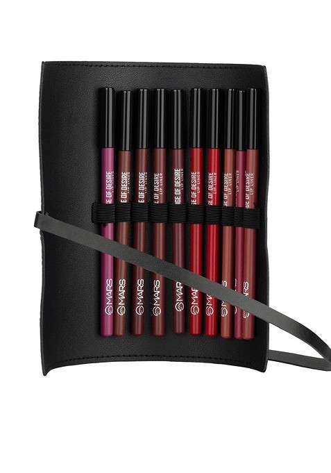 Mars Set Of 10 Long Lasting Lip Liner 1 4G Each B Lp05B
