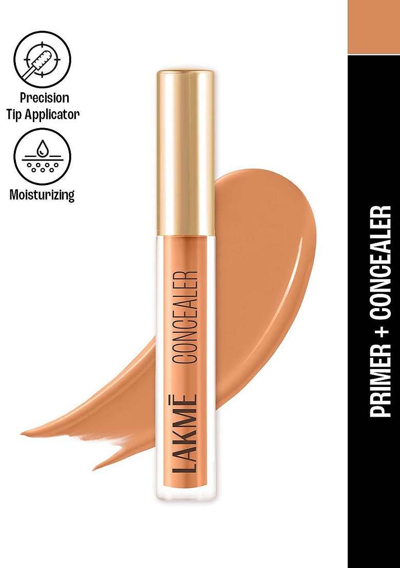 Lakme 9To5 Powerplay Hydrating Priming Concealer With Built In Primer 5 4Ml 30 Cinnamon - Indya