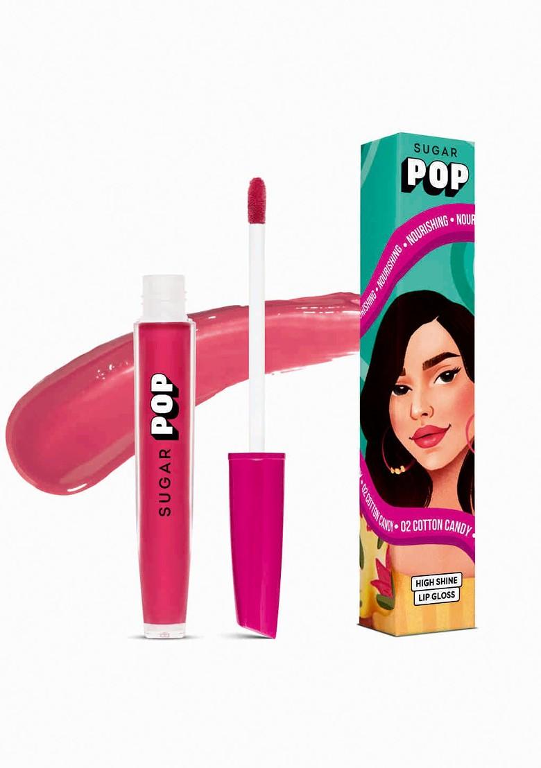 Sugar Pop High Shine Lip Gloss Enriched With Vitamin E 3 5 Ml Cotton Candy 02