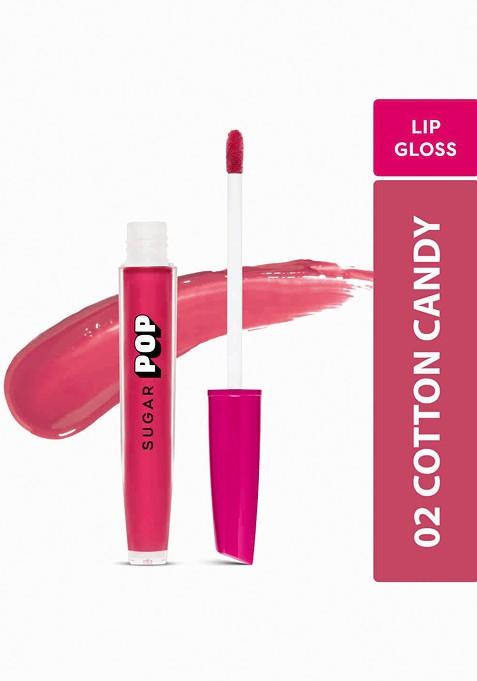 Sugar Pop High Shine Lip Gloss Enriched With Vitamin E 3 5 Ml Cotton Candy 02