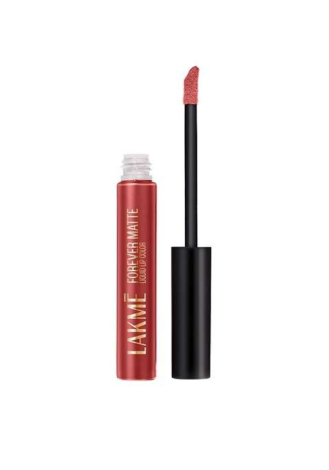 Lakme Forever Matte Lightweight Transferproof 16Hr Liquid Lipstick 5 6Ml Coral Sense