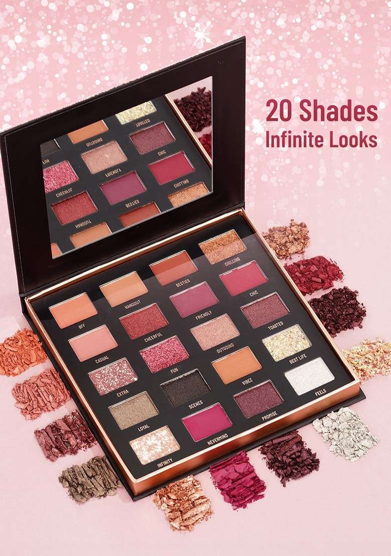 Swiss Beauty Power Stage Eyeshadow Palette 25 G Mystic Glam 01 - Indya