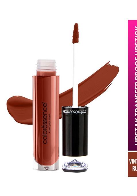 Coloressence Lipstay Transfer Proof Liquid Lipstick 4Ml Vintage Rust