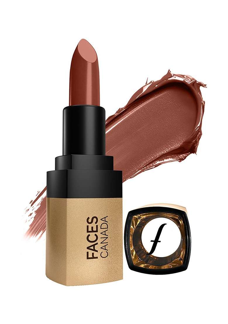 Faces Canada Velvet Touch Matte Lipstick With Tea Tree Oil 4 2 G Cocoa Truffle 06 - Indya
