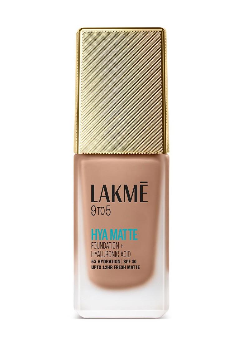Lakme 9To5 Hya Matte Foundation With Hyaluronic Acid Spf40 25Ml Cool Mocha