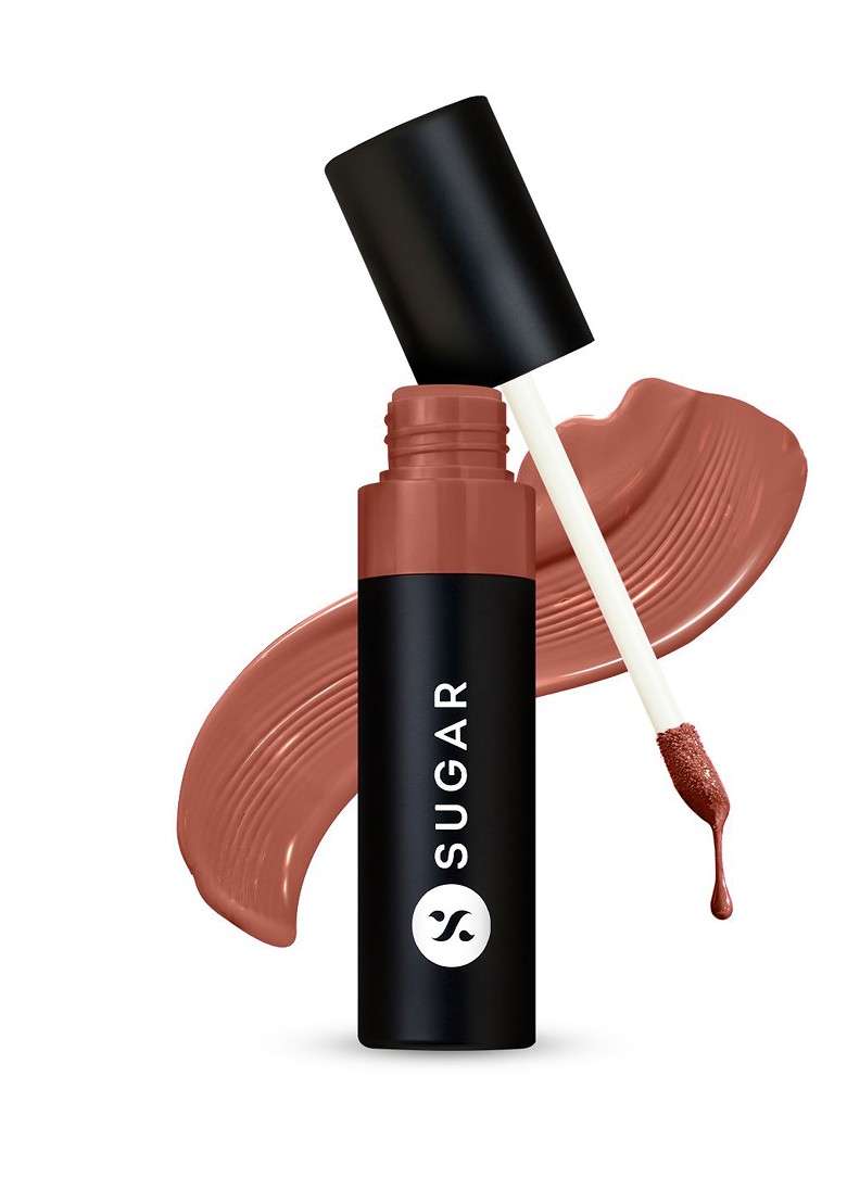 Sugar Partner In Shine Transferproof Lip Gloss With Vitamin E 3Ml 01 Cinnamon Champagne - Indya