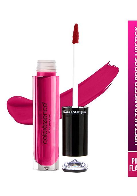 Coloressence Lipstay Transfer Proof Liquid Lipstick 4Ml Pink Flame