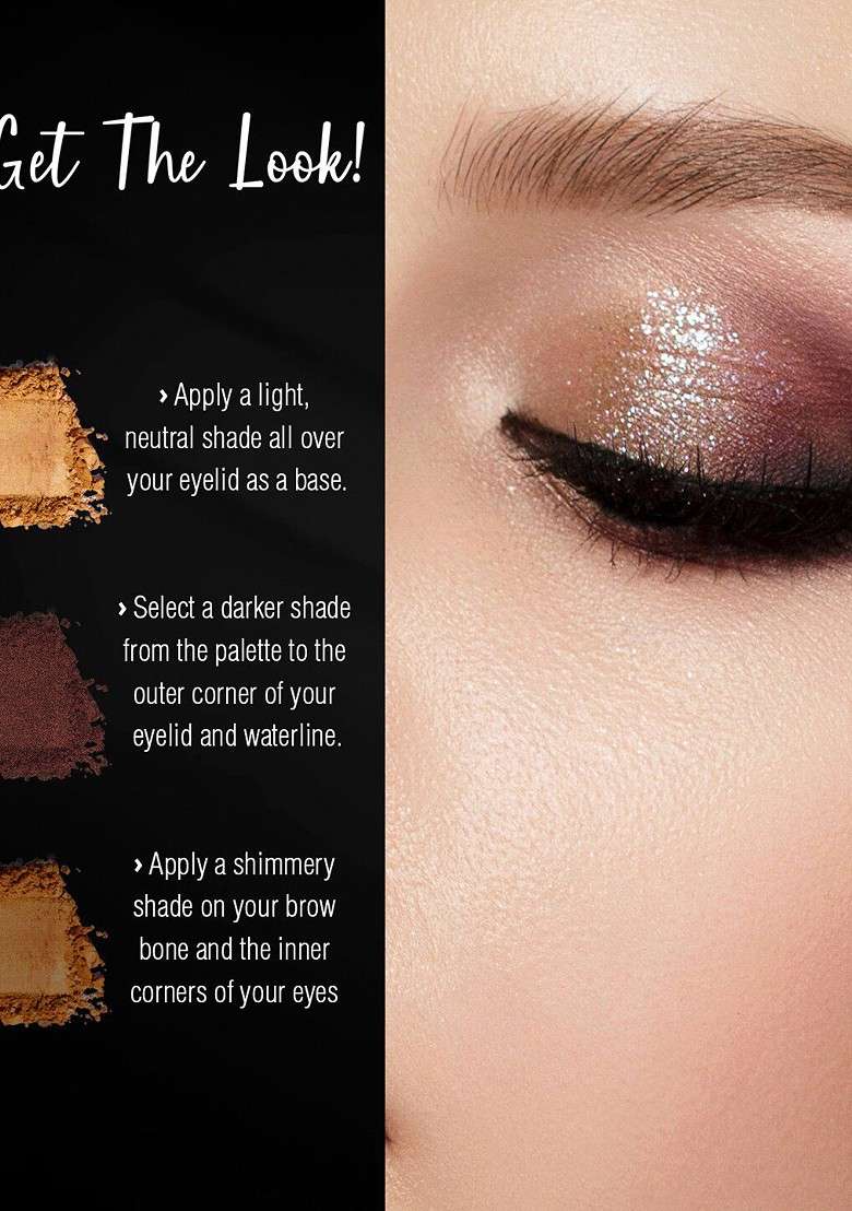 Faces Canada Magnet Eyes Intensely Pigmented 8 In 1 Eyeshadow Palette 6 4G The Minimalists - Indya
