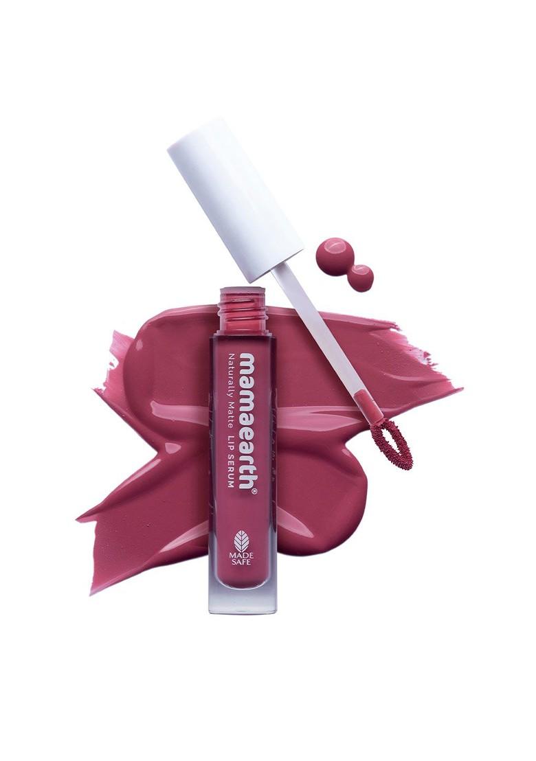 Mamaearth Pink Naturally Matte Liquid Lipstick With Vitamin C E 3Ml