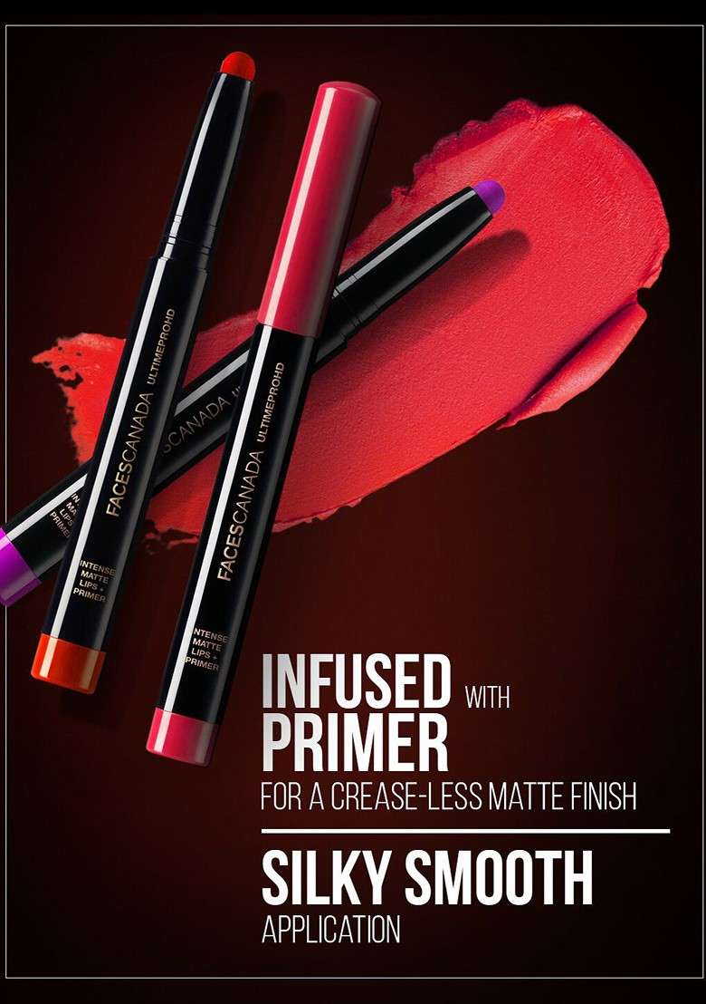 Faces Canada Ultimate Pro Hd Intense Matte Crayon Lipstick Sunset N05 - Indya