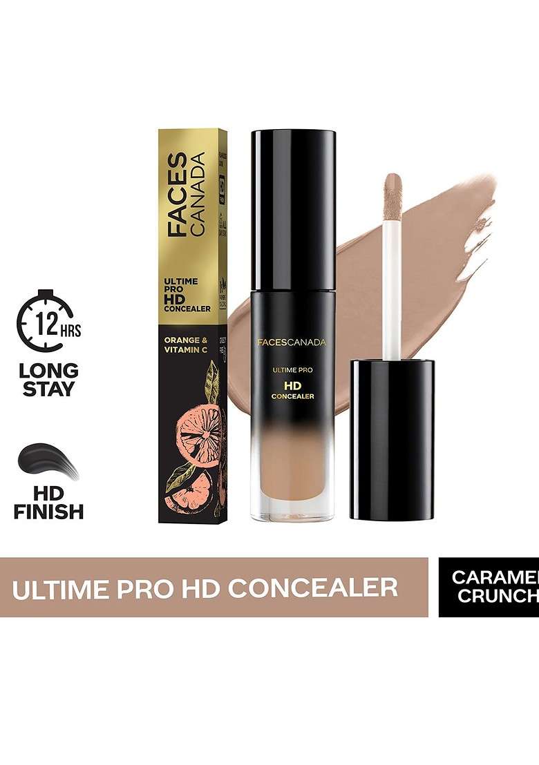 Faces Canada 12 Hr Stay Flawless Finish Ultime Pro Hd Concealer 3 8 Ml Caramel Crunch 03 - Indya