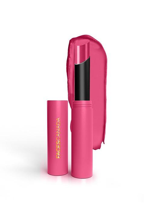 Faces Canada 8Hr Long Stay 3 In 1 Primer Infused Matte Lipstick Bubblegum Pink 04