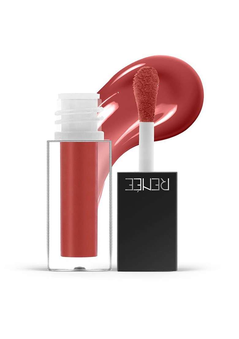 Renee Hot Sauce Long Lasting Plumping Lip Gloss With Jojoba Oil 3 Ml Cherry Chipotle - Indya