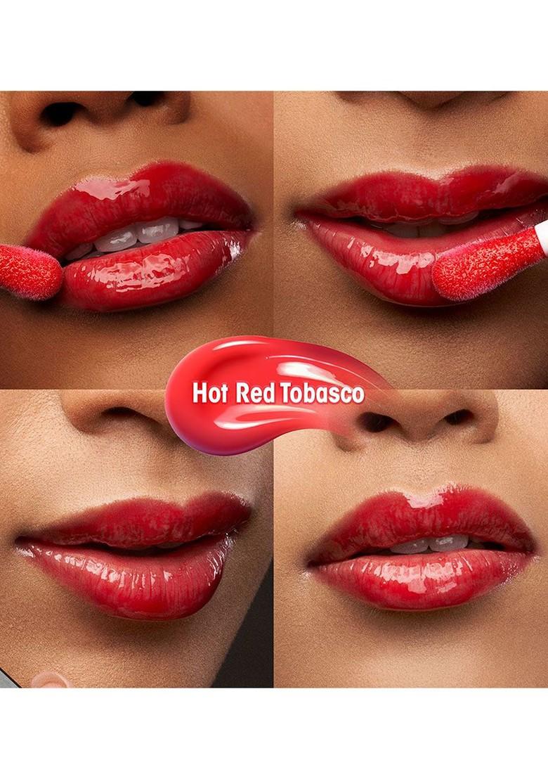 Renee Hot Sauce Long Lasting Plumping Lip Gloss With Jojoba Oil 3 Ml Red Tobasco
