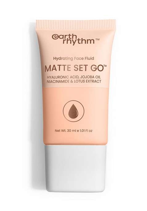 Earth Rhythm Matte Set Go Hydrating Face Fluid Spf 30 Foundation 30Ml Tan Tawny