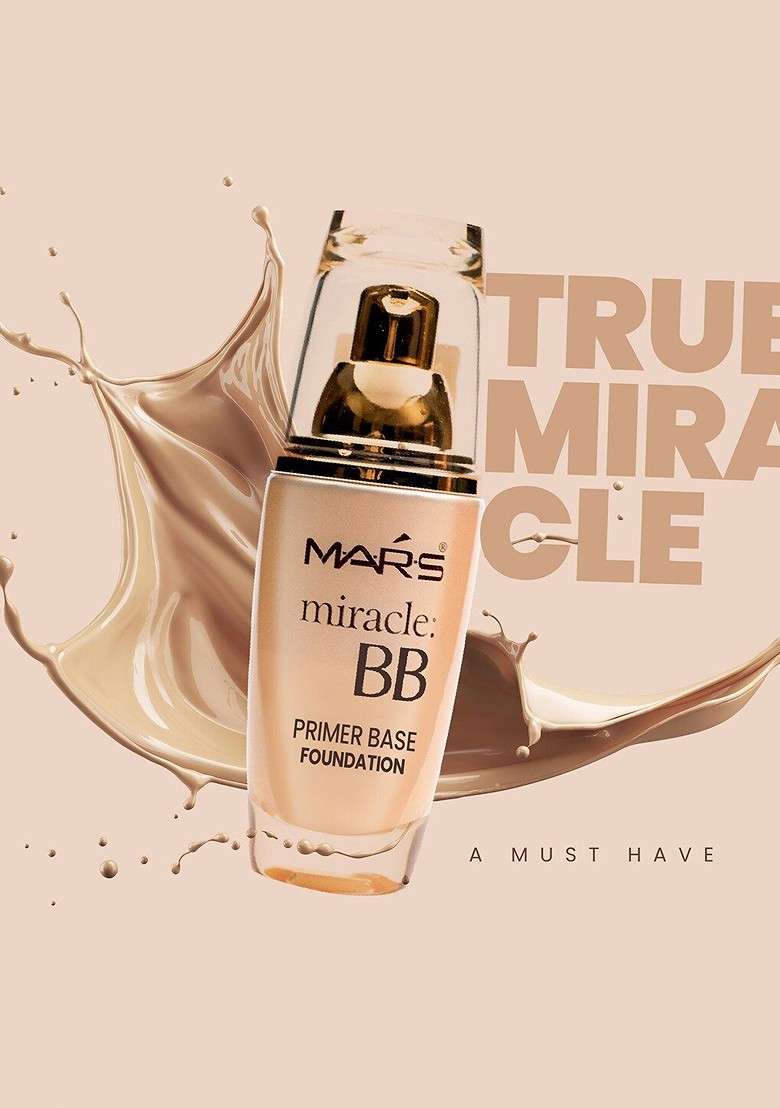 Mars Beige Miracle Bb Primer Base Foundation Medium 103 - Indya