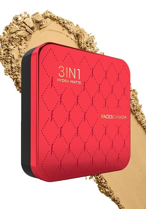 Faces Canada 3 In1 All Day Hydra Matte Compact Powder 9 G Sand 04