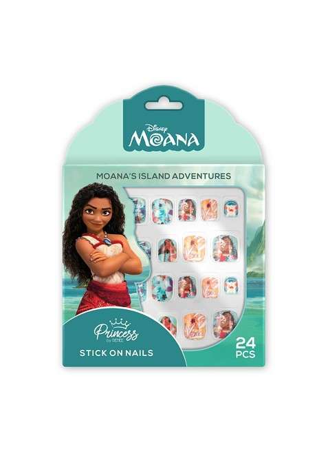 Renee Set Of 24 Disney Moana'S Island Adventures Stick On Nails