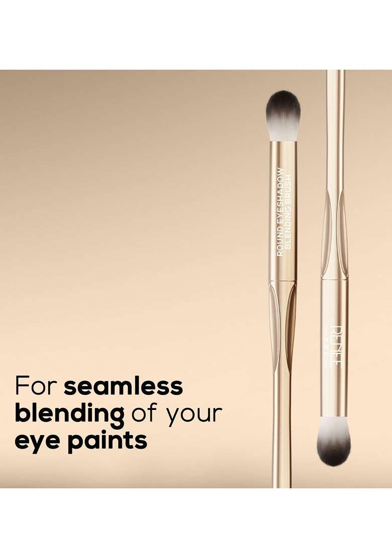 Renee Pro Round Eyeshadow Brush Golden - Indya