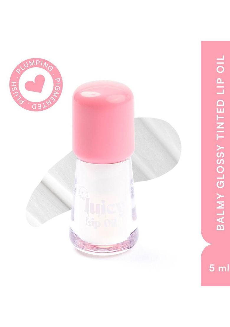 Gush Beauty Balmy Glossy Juicy Tinted Lip Oil 5Ml Bare